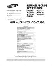 Samsung RS264ABSH/XAA User Manual (user Manual) (ver.0.4) (Spanish)