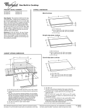Whirlpool SCS3017RT Dimension Guide