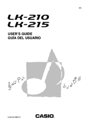 Casio LK 210 User Guide