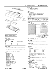 Epson LQ 1050 Product Information Guide