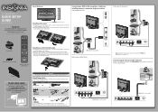 Insignia NS-32L121A13 Quick Setup Guide (English)