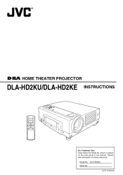 JVC HD2KU Instruction Manual