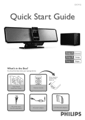Philips DC912 Quick start guide