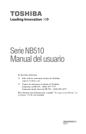 Toshiba NB515-SP0201RL User Guide