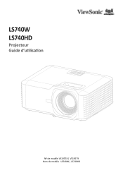ViewSonic LS740HD User Guide Francais