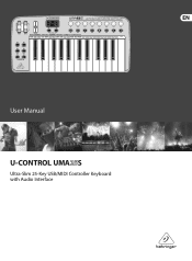 Behringer UMA25S Manual