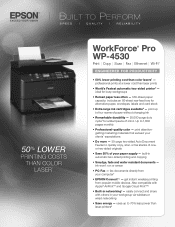 Epson WorkForce Pro WP-4530 Product Brochure