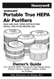 Honeywell 50150 Owners Guide