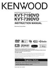 Kenwood 719DVD Instruction Manual
