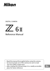 Nikon Z 6II Reference Manual