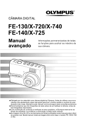 Olympus FE 140 FE-140 Manual Avançado (Português)