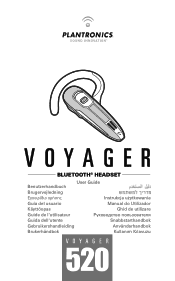 Plantronics VOYAGER 520 User Guide