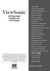ViewSonic VLED221WM User Guide