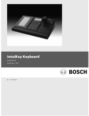 Bosch KBD-DIGITAL User Manual