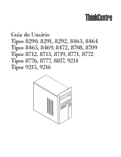 Lenovo ThinkCentre E51 (Brazilian Portguese) User guide