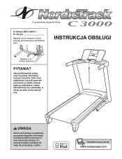 NordicTrack C3000 Treadmill Polish Manual