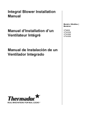 Thermador VTN1090R Installation instructions