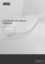 AOC 2236Vwa User's Manual_2236Vwa