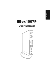 Asus EB1007P User's Manual for English Edition