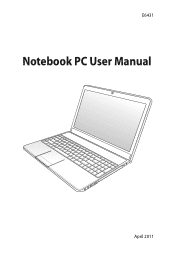 Asus Pro5QSL User Manual