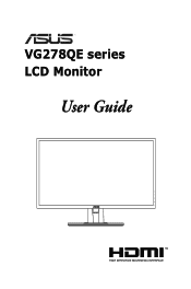 Asus VG278QE Series User Guide