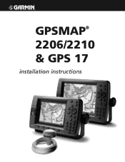 Garmin GPSMAP 2206 GPSMAP 2206/2210 Installation Instructions