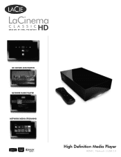 Lacie LaCinema Classic HD Datasheet