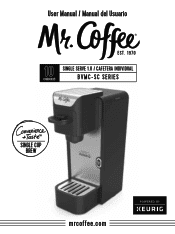 Mr. Coffee BVMC-SC100 User Manual