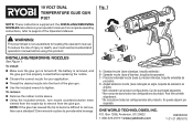 Ryobi P307 Operation Manual 1