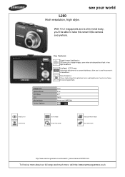 Samsung EC-L200ZBBA Brochure