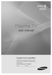 Samsung PN50C450B1D User Manual (user Manual) (ver.1.0) (Spanish)