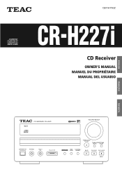 TEAC CRH227I Owners Manual
