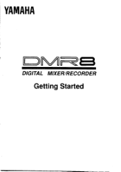 Yamaha DMR8 Getting Started Guide(image)