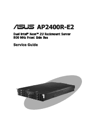 Asus AP2400R-E2AS8 AP2400R-E2 User''''s Manual English version 1.0