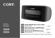 Coby CRA50BLK User Manual