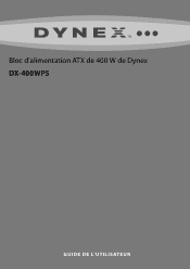 Dynex DX-400WPS User Manual (French)