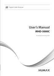 Humax IRHD-5000C User Manual