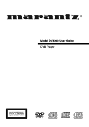 Marantz DV4300 User Guide