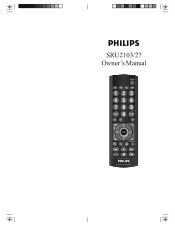 Philips SRU2103 User manual