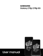 Samsung Galaxy Z Flip 5G Unlocked User Manual