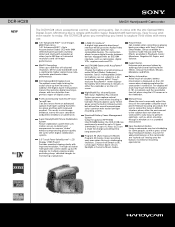 Sony DCR-HC28 Marketing Specifications