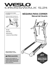 Weslo Crosswalk 5.2t Treadmill Ussp Manual