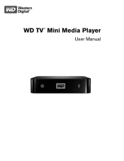 Western Digital TV Mini Media Player User Manual (pdf)