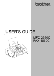Brother International 1860C User Guide