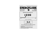 Frigidaire FFRH2522R2 Energy Guide