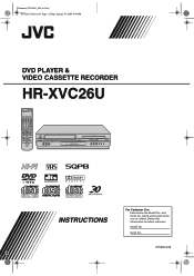 JVC XVC26U Instruction Manual