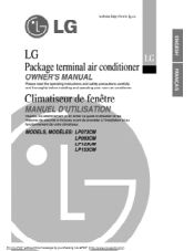 LG LP150CM5 Owners Manual
