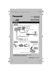 Panasonic BB-GT150 Quick Start Guide US