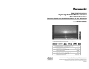 Panasonic 65PX600U TH65PX600U User Guide