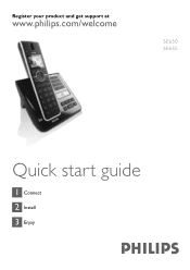 Philips SE6590B Quick start guide
